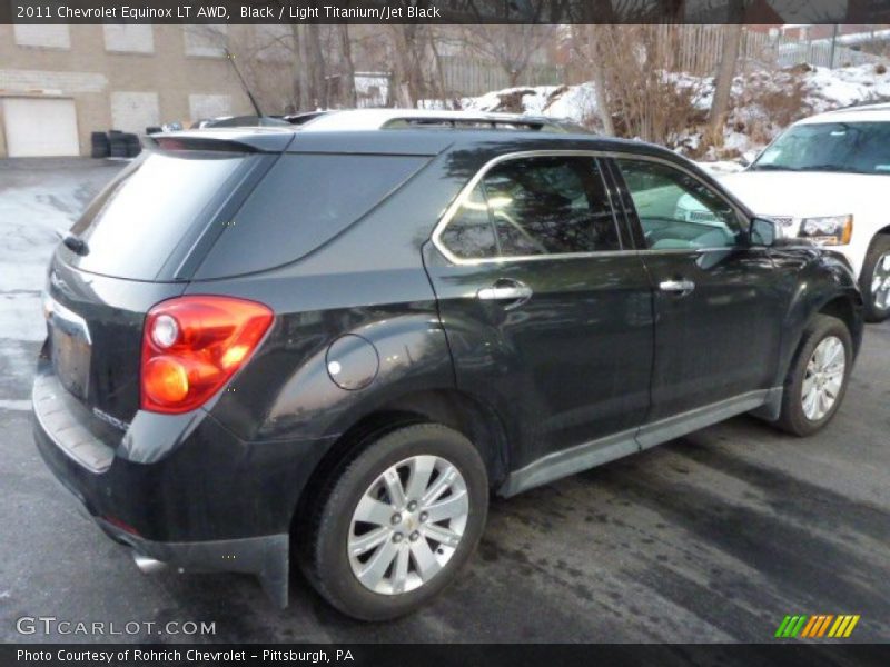 Black / Light Titanium/Jet Black 2011 Chevrolet Equinox LT AWD