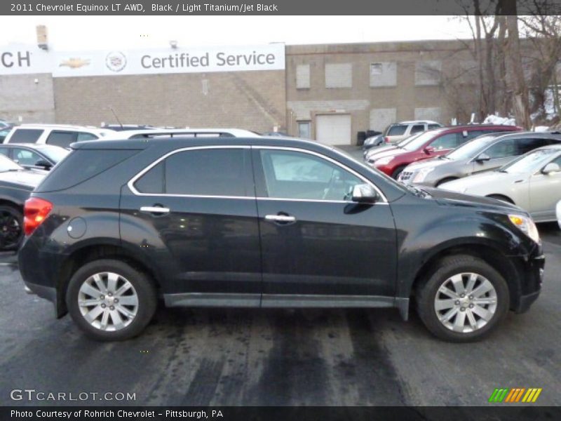 Black / Light Titanium/Jet Black 2011 Chevrolet Equinox LT AWD
