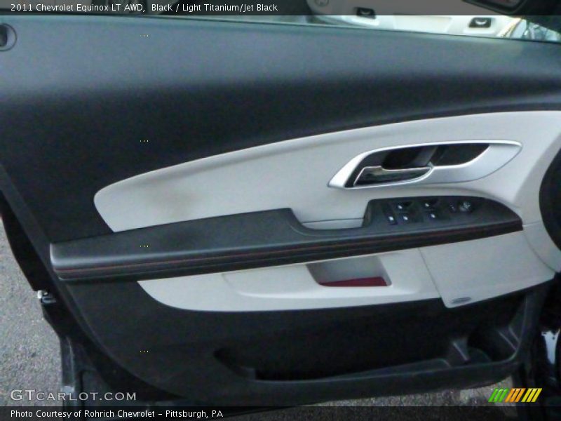 Black / Light Titanium/Jet Black 2011 Chevrolet Equinox LT AWD