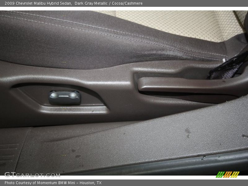 Dark Gray Metallic / Cocoa/Cashmere 2009 Chevrolet Malibu Hybrid Sedan