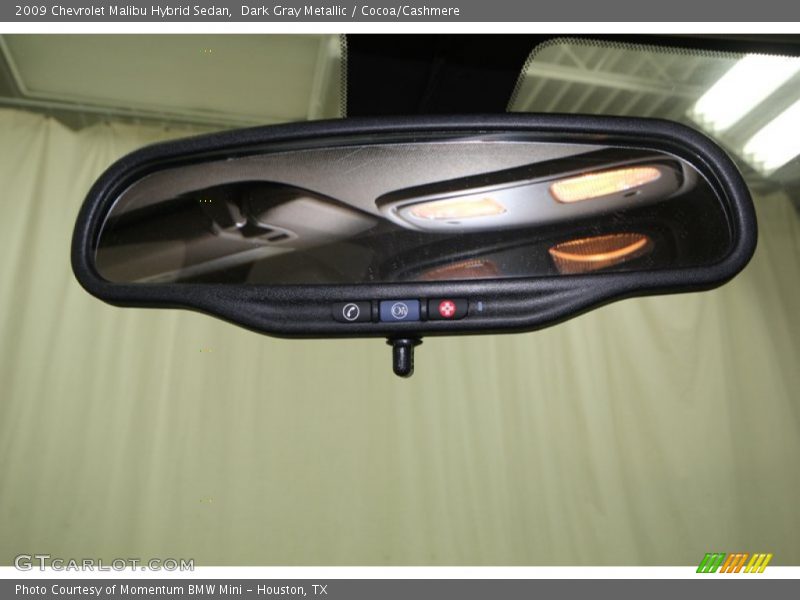 Dark Gray Metallic / Cocoa/Cashmere 2009 Chevrolet Malibu Hybrid Sedan