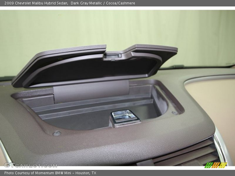Dark Gray Metallic / Cocoa/Cashmere 2009 Chevrolet Malibu Hybrid Sedan