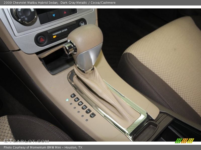  2009 Malibu Hybrid Sedan 4 Speed Automatic Shifter
