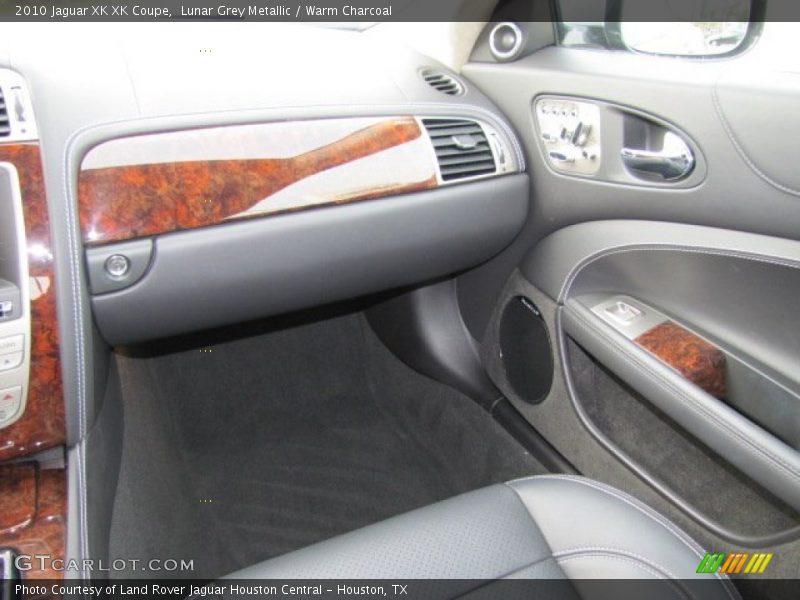 Lunar Grey Metallic / Warm Charcoal 2010 Jaguar XK XK Coupe