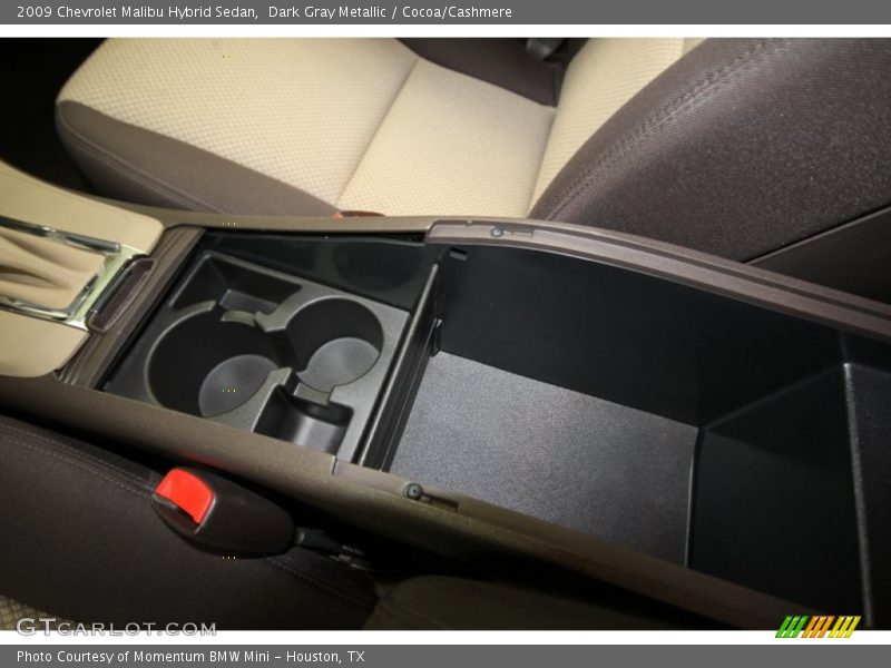 Dark Gray Metallic / Cocoa/Cashmere 2009 Chevrolet Malibu Hybrid Sedan