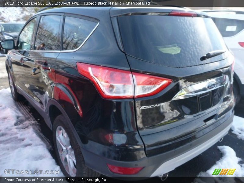 Tuxedo Black Metallic / Charcoal Black 2013 Ford Escape SEL 1.6L EcoBoost 4WD