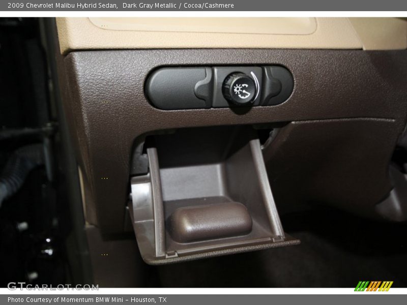 Dark Gray Metallic / Cocoa/Cashmere 2009 Chevrolet Malibu Hybrid Sedan
