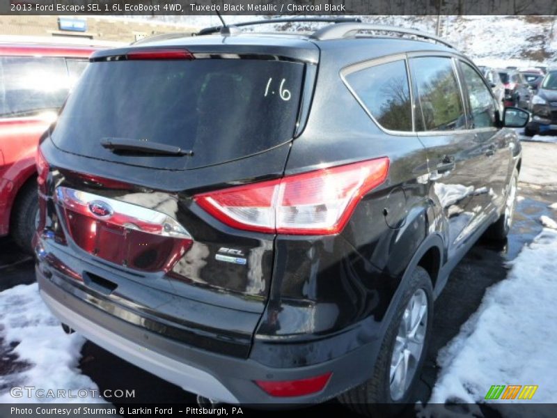 Tuxedo Black Metallic / Charcoal Black 2013 Ford Escape SEL 1.6L EcoBoost 4WD