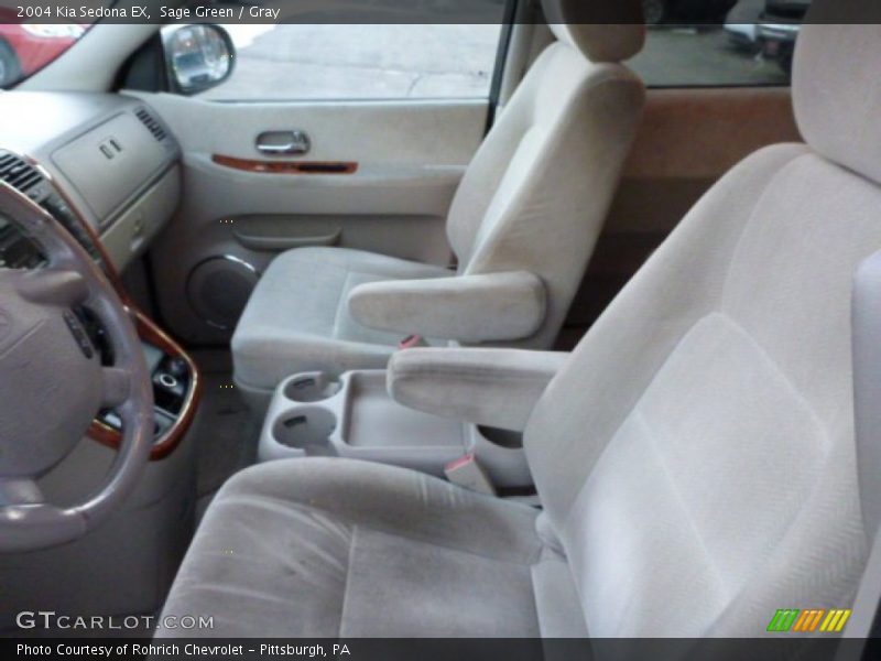 Sage Green / Gray 2004 Kia Sedona EX