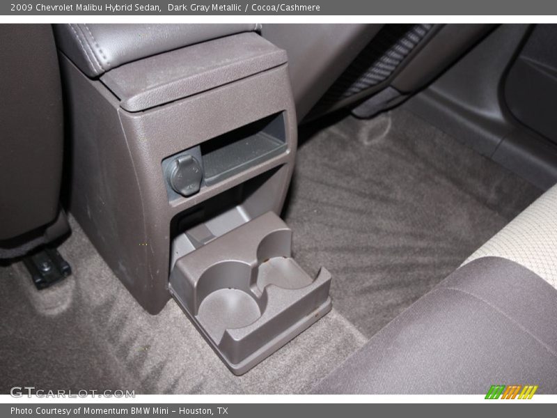 Dark Gray Metallic / Cocoa/Cashmere 2009 Chevrolet Malibu Hybrid Sedan