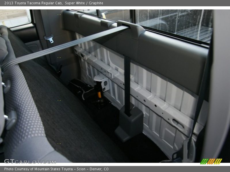 Super White / Graphite 2013 Toyota Tacoma Regular Cab