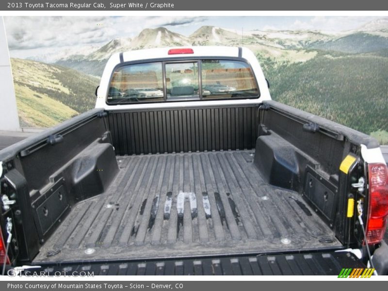 Super White / Graphite 2013 Toyota Tacoma Regular Cab