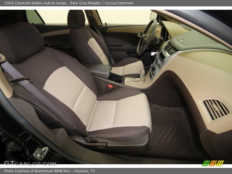  2009 Malibu Hybrid Sedan Cocoa/Cashmere Interior