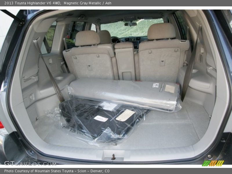 Magnetic Gray Metallic / Ash 2013 Toyota Highlander V6 4WD
