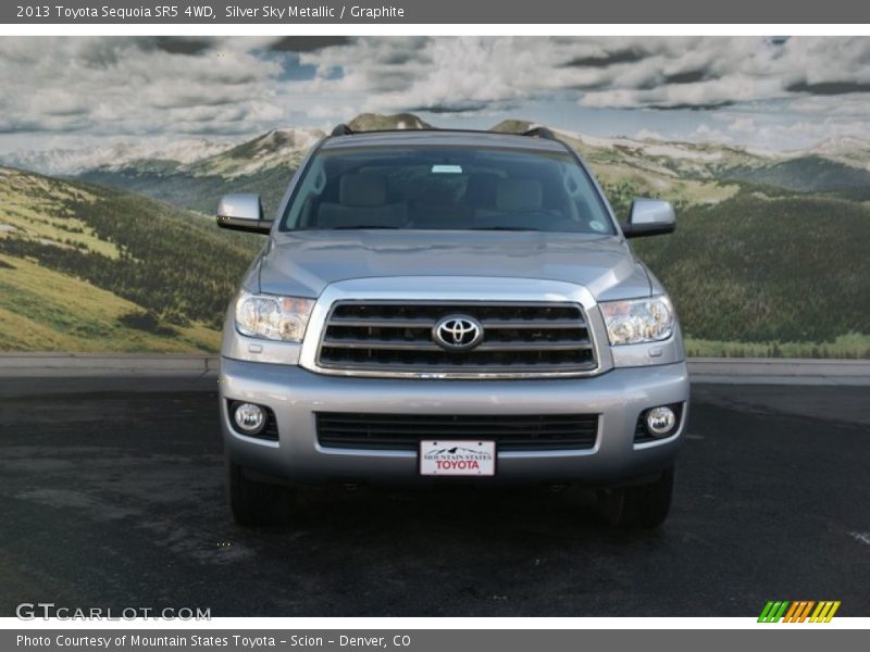 Silver Sky Metallic / Graphite 2013 Toyota Sequoia SR5 4WD