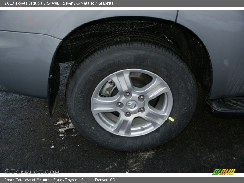 Silver Sky Metallic / Graphite 2013 Toyota Sequoia SR5 4WD