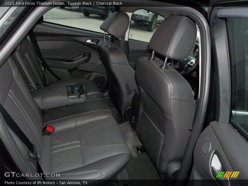 Tuxedo Black / Charcoal Black 2013 Ford Focus Titanium Sedan
