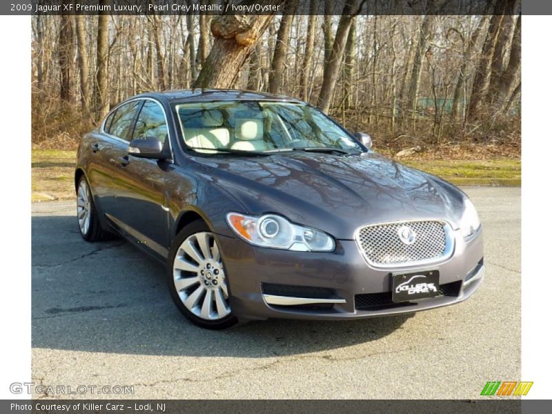 Pearl Grey Metallic / Ivory/Oyster 2009 Jaguar XF Premium Luxury
