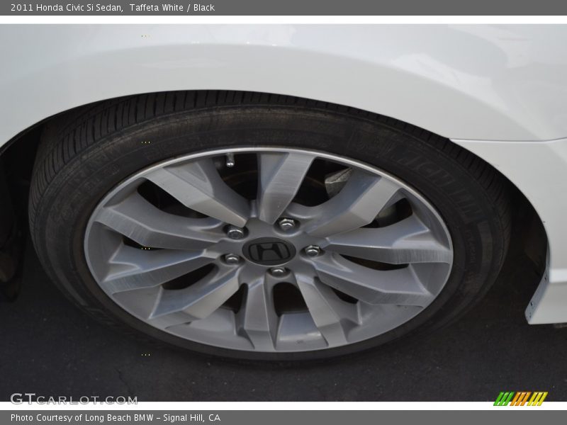 Taffeta White / Black 2011 Honda Civic Si Sedan