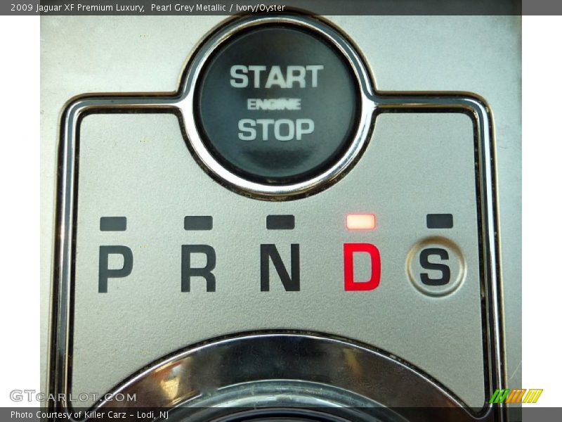  2009 XF Premium Luxury 6 Speed Sequential Shift Automatic Shifter