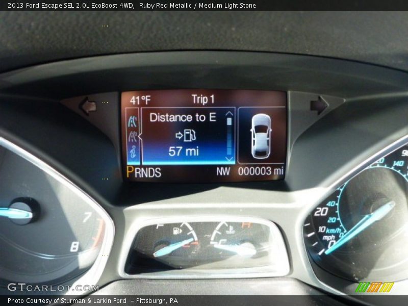 Ruby Red Metallic / Medium Light Stone 2013 Ford Escape SEL 2.0L EcoBoost 4WD
