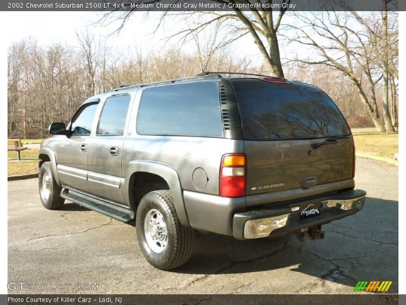 Medium Charcoal Gray Metallic / Graphite/Medium Gray 2002 Chevrolet Suburban 2500 LT 4x4