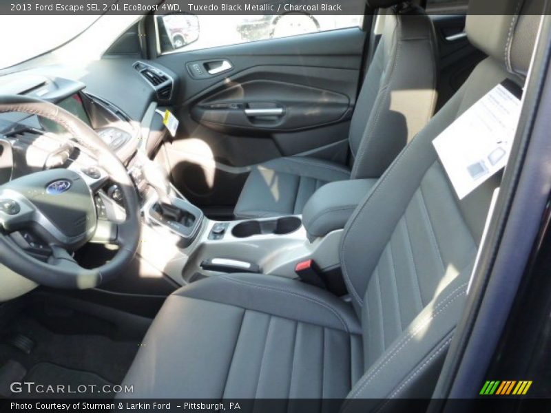 Tuxedo Black Metallic / Charcoal Black 2013 Ford Escape SEL 2.0L EcoBoost 4WD