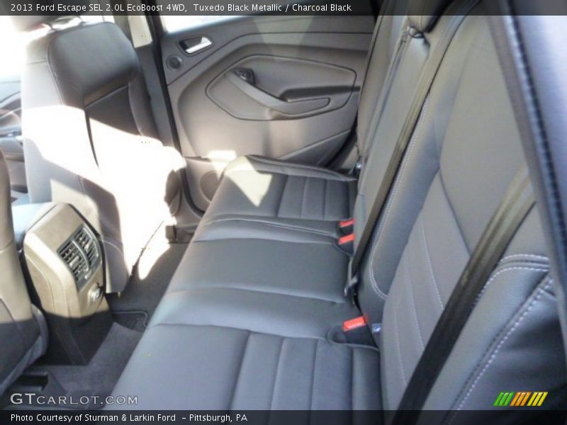 Tuxedo Black Metallic / Charcoal Black 2013 Ford Escape SEL 2.0L EcoBoost 4WD