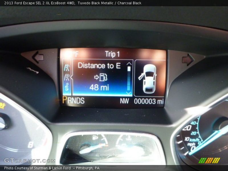 Tuxedo Black Metallic / Charcoal Black 2013 Ford Escape SEL 2.0L EcoBoost 4WD