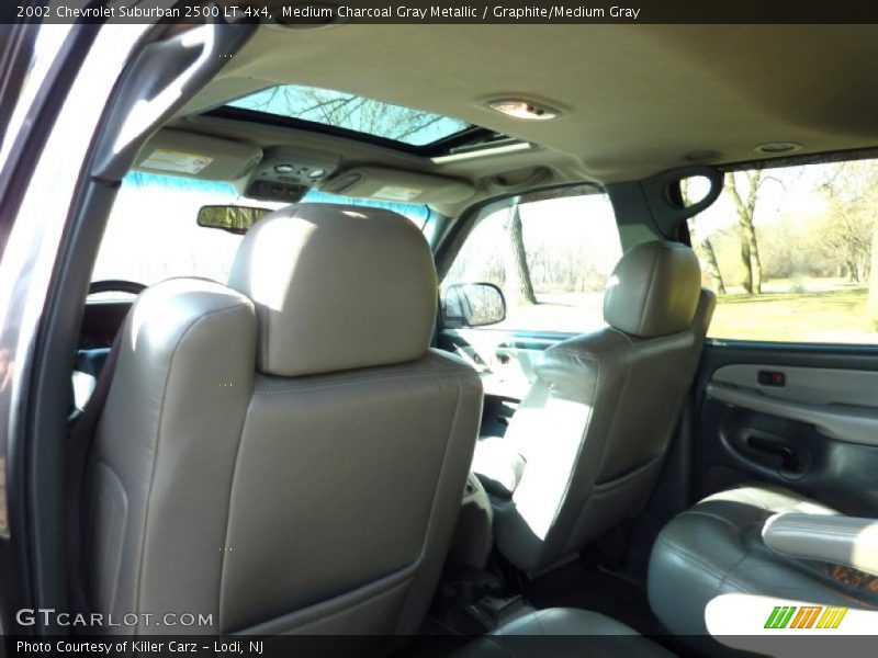 Medium Charcoal Gray Metallic / Graphite/Medium Gray 2002 Chevrolet Suburban 2500 LT 4x4