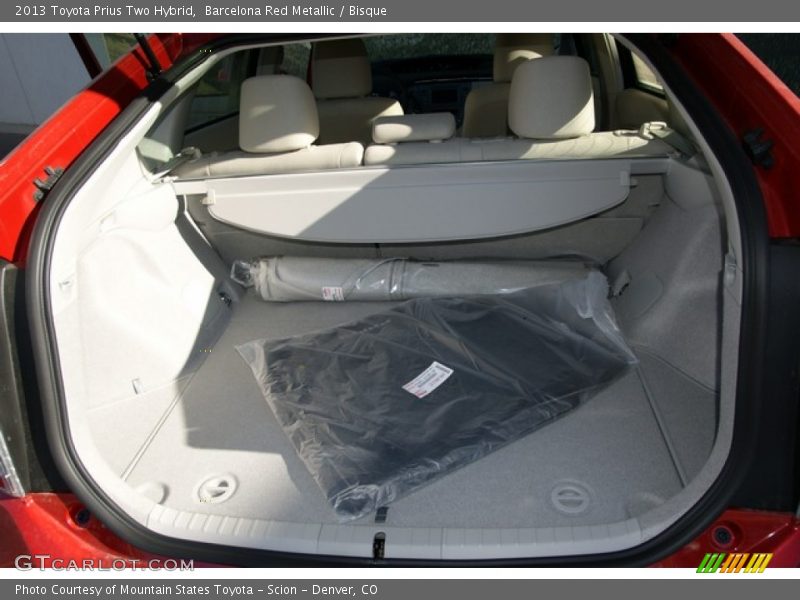 Barcelona Red Metallic / Bisque 2013 Toyota Prius Two Hybrid