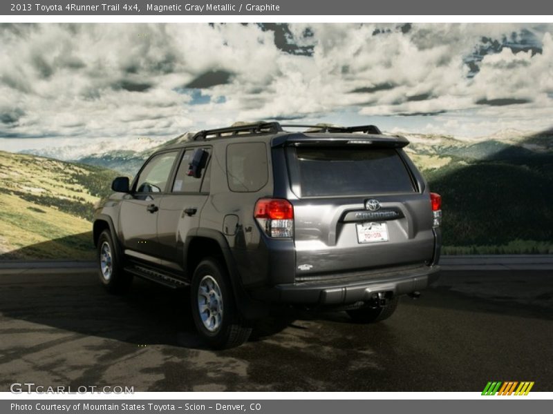 Magnetic Gray Metallic / Graphite 2013 Toyota 4Runner Trail 4x4
