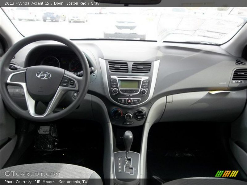 Dashboard of 2013 Accent GS 5 Door