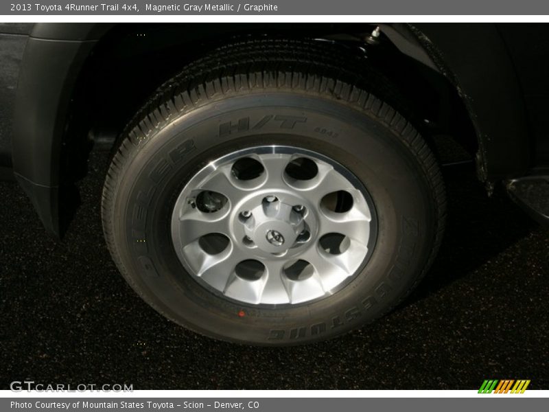 Magnetic Gray Metallic / Graphite 2013 Toyota 4Runner Trail 4x4