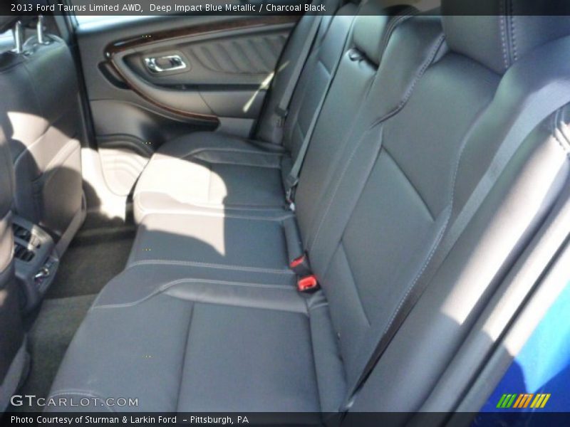 Deep Impact Blue Metallic / Charcoal Black 2013 Ford Taurus Limited AWD
