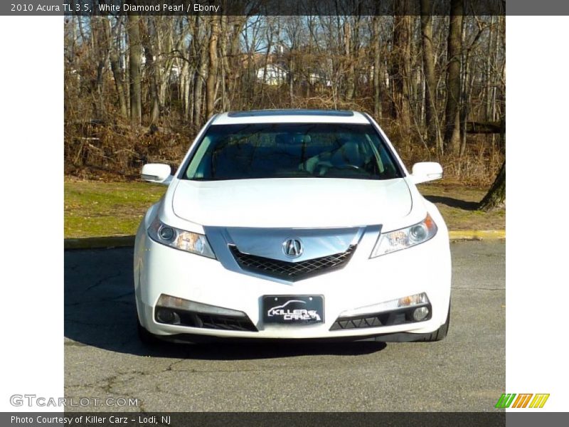 White Diamond Pearl / Ebony 2010 Acura TL 3.5