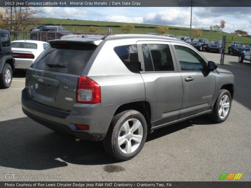 Mineral Gray Metallic / Dark Slate Gray 2013 Jeep Compass Latitude 4x4