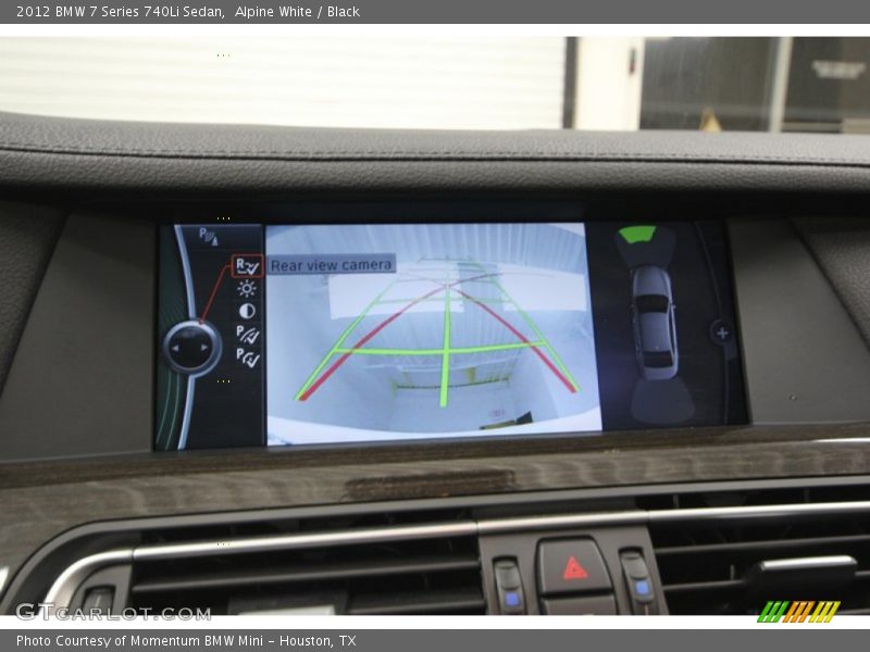 Alpine White / Black 2012 BMW 7 Series 740Li Sedan
