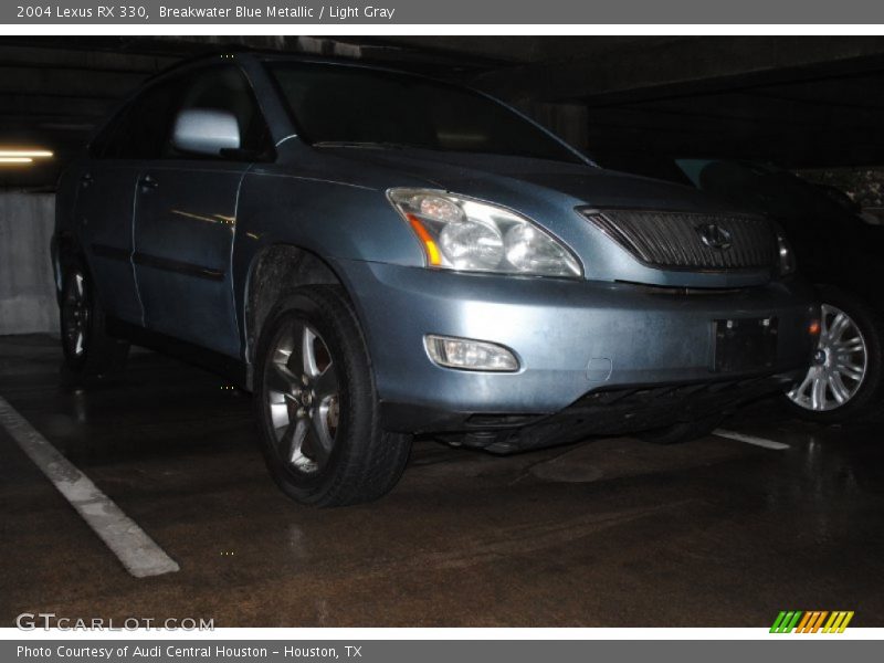 Breakwater Blue Metallic / Light Gray 2004 Lexus RX 330