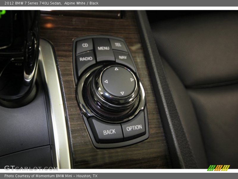 Alpine White / Black 2012 BMW 7 Series 740Li Sedan