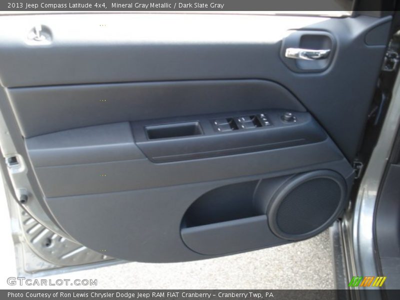 Mineral Gray Metallic / Dark Slate Gray 2013 Jeep Compass Latitude 4x4