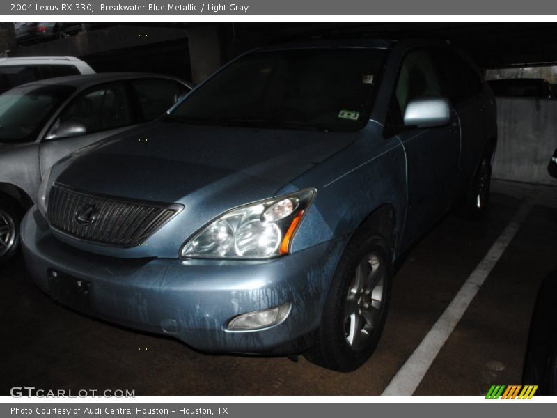 Breakwater Blue Metallic / Light Gray 2004 Lexus RX 330
