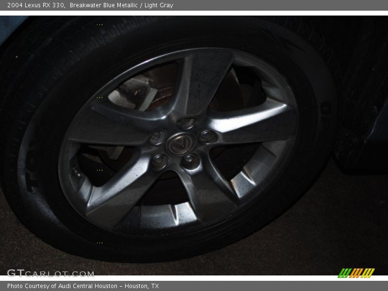 Breakwater Blue Metallic / Light Gray 2004 Lexus RX 330