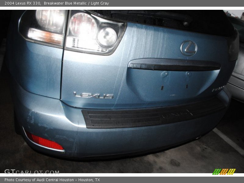 Breakwater Blue Metallic / Light Gray 2004 Lexus RX 330