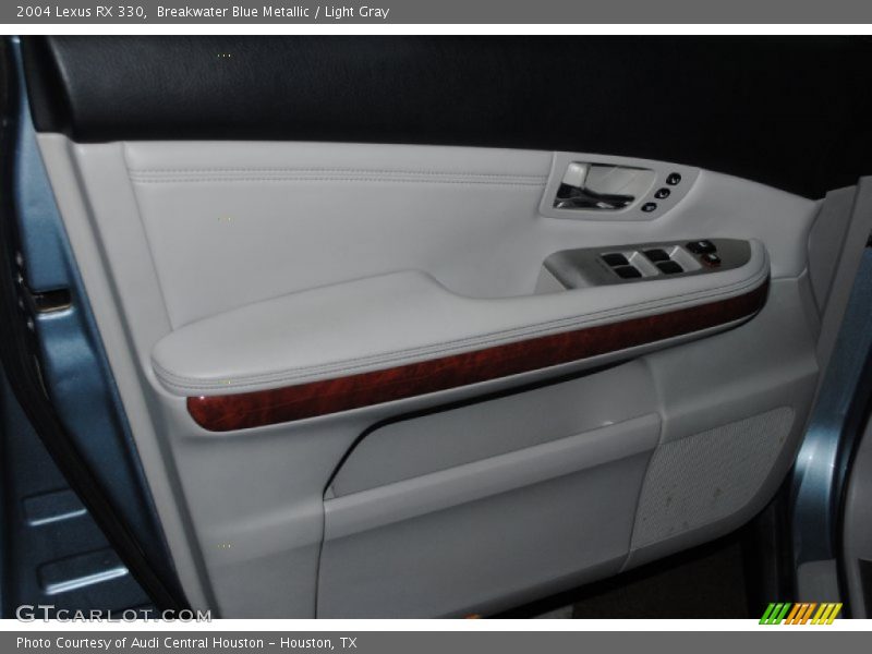 Breakwater Blue Metallic / Light Gray 2004 Lexus RX 330