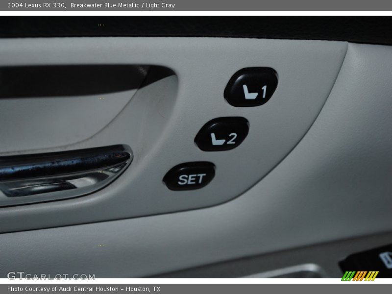 Breakwater Blue Metallic / Light Gray 2004 Lexus RX 330