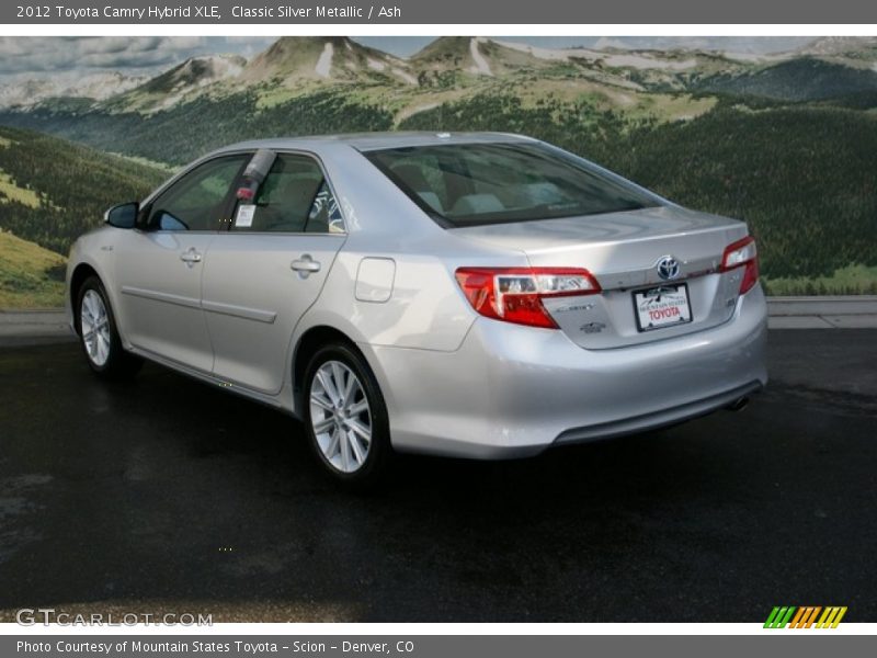 Classic Silver Metallic / Ash 2012 Toyota Camry Hybrid XLE