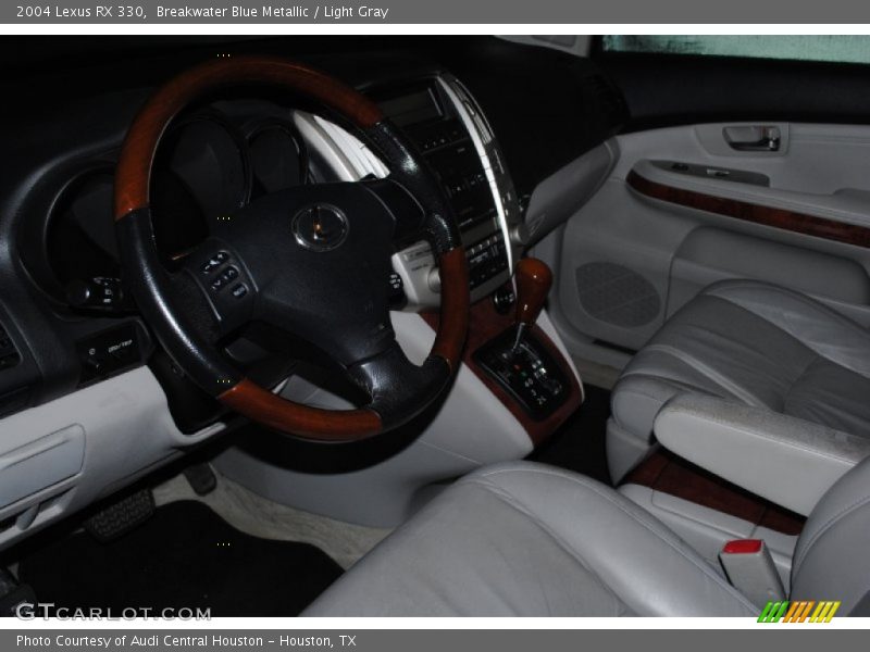 Breakwater Blue Metallic / Light Gray 2004 Lexus RX 330