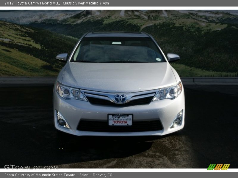Classic Silver Metallic / Ash 2012 Toyota Camry Hybrid XLE