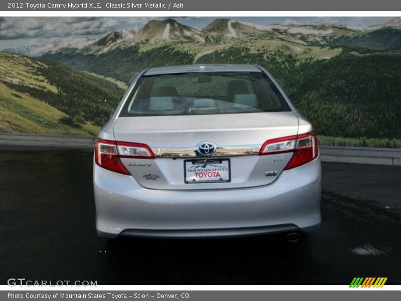 Classic Silver Metallic / Ash 2012 Toyota Camry Hybrid XLE